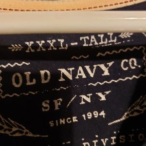 Old Navy Shirts - Men's old navy t-shirt size 3XL tall Old Navy Shirts - Men's old navy t-shirt size 3XL tall